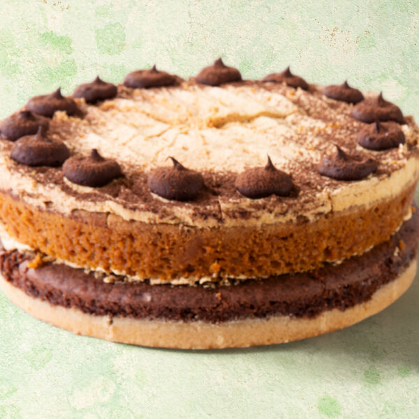 Vegan Salted Caramel Millionaires Cake